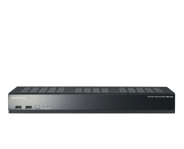 Samsung SRN-473S-1TB 4ch Network Video Recorder with Built-in PoE Switch - 1TB storage