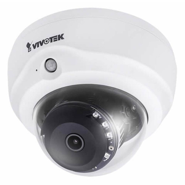 Vivotek FD8182-T 5MP Dome IP Security Camera - 3~9mm Varifocal Lens, WDR Enhanced, Smart Stream, PIR Sensor, Remote Focus