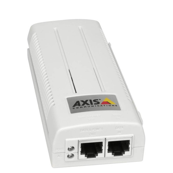 AXIS T8120 1-Port 15.4W PoE Injector, 10 Packs, Midspan - 5026-224 - 1