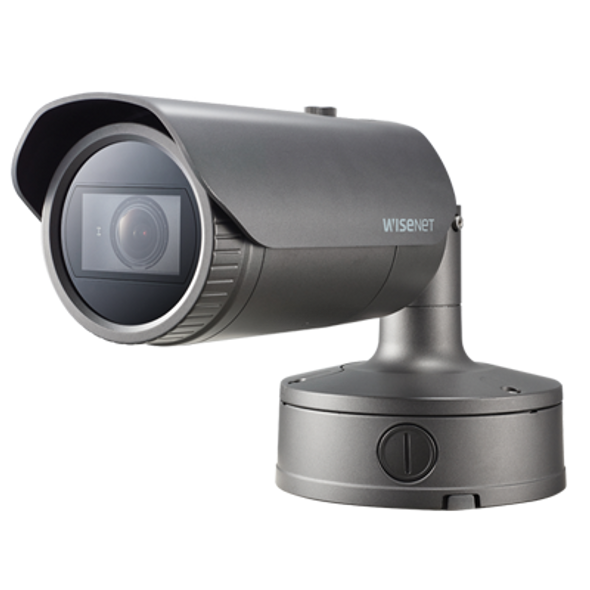 Samsung Hanwha XNO-8080R 5MP IR H.265 Bullet Outdoor IP Security Camera - 1 Samsung Hanwha XNO-8080R 5MP IR H.265 Bullet Outdoor IP Security Camera - 1