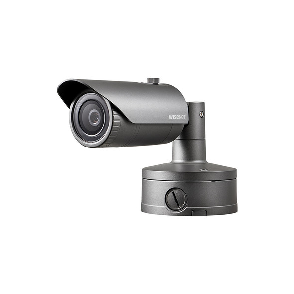 Samsung Hanwha XNO-8030R 5MP H.265 Outdoor Bullet IP Security Camera - 1
