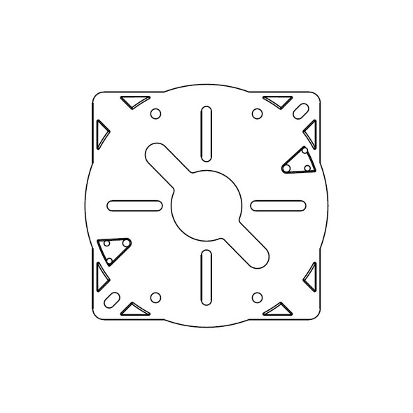 Bosch NDA-WMT4S-MICDOME Microdome 4S Mount - 1