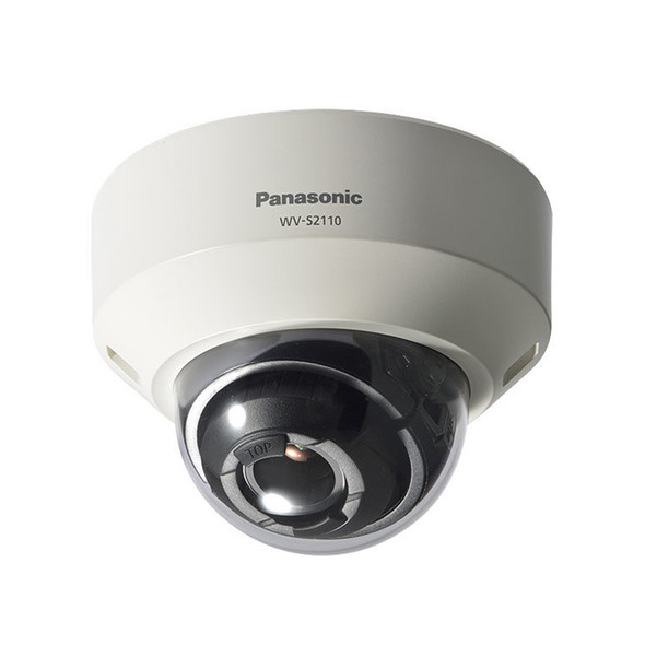 Panasonic WV-S2110 1MP H.265 Indoor Dome IP Security Camera - 1