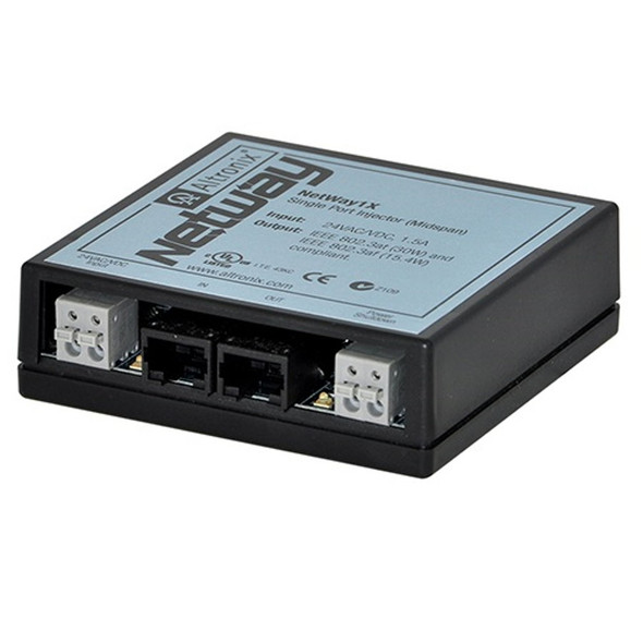 Altronix NetWay1X Single Port Midspan PoE Injector - 1