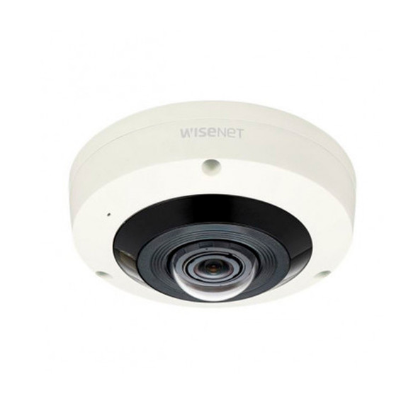 Samsung Hanwha XNF-8010RV 6MP IR H.265 Outdoor Fisheye IP Security Camera, Motion Detection - 1 Samsung Hanwha XNF-8010RV 6MP IR H.265 Outdoor Fisheye IP Security Camera, Motion Detection - 1