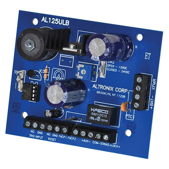 Altronix AL125ULB 2 Output Access Control Power Supply Charger - 1