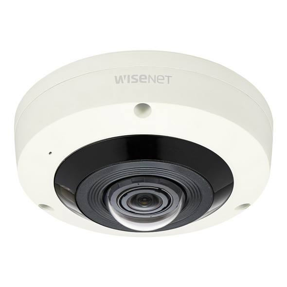 Samsung XNF-8010RVM 6MP IR H.265 Outdoor Fisheye IP Security Camera - 1