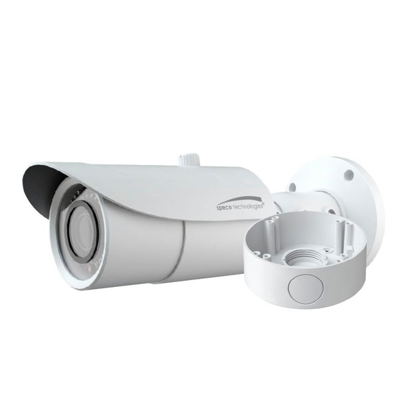 Speco O8B6M 4K 8MP IR H.265 Outdoor Bullet IP Security Camera with Junction Box