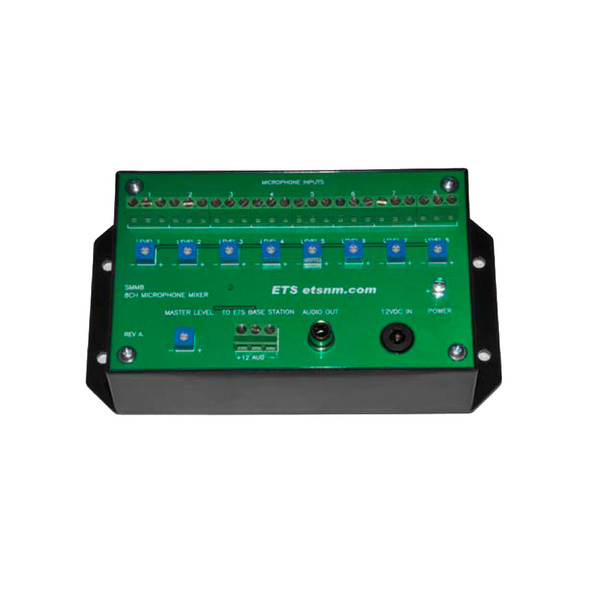 ETS SMM8 8 Channel Microphone Mixer (zone expander) - 1