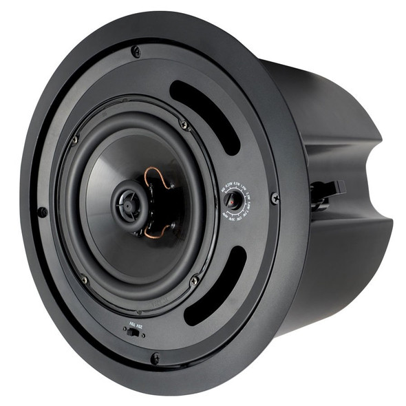 Speco SP5MATB 5.25" 70/25V Commercial ABS Back Can Speakers - 1