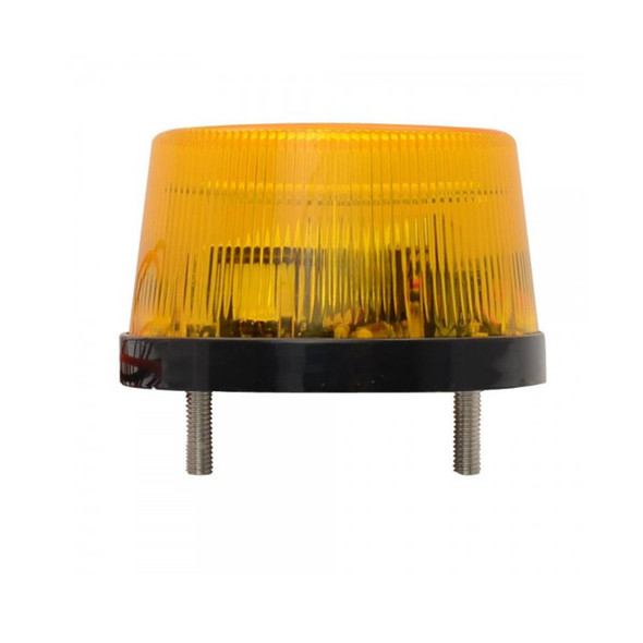 Speco SFA12 Weather Resistant Strobe Flasher, Amber - 1