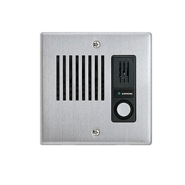Aiphone IE-JA Flush Mount Door Station, Stainless Steel Cover - 1