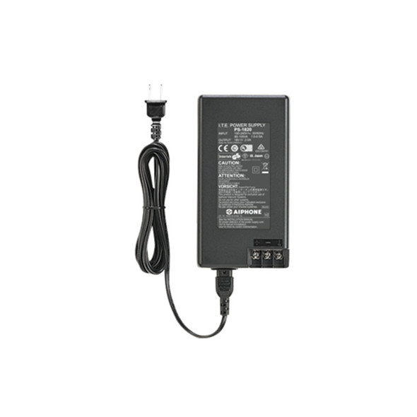 Aiphone PS-1820UL 18VDC Power Supply, 2A, UL Listed - 1