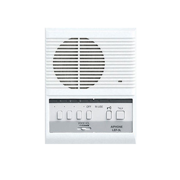 Aiphone LEF-3L 3-Call Master Station with Selective Door Release - 1