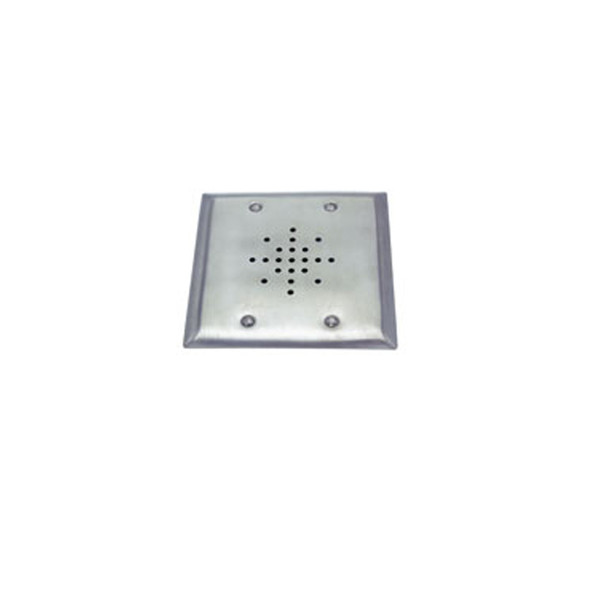 ETS DGS-3 3" Speaker on a Double Gang Stainless Steel Plate - 1