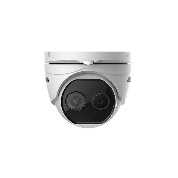 Hikvision DS-2TD1217-2/V1 Thermal-Optical DeepinView Turret IP Security Camera