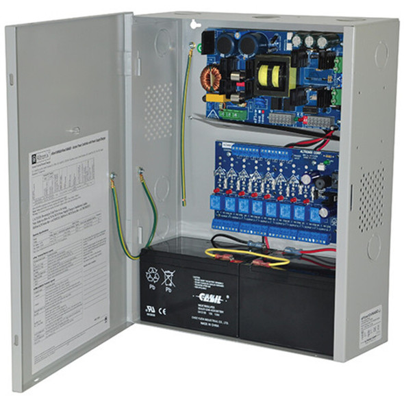 Altronix eFlow102NA8DV Access Power Controller with Power Supply/Charger - 8 PTC Class 2 Relay Outputs - 1