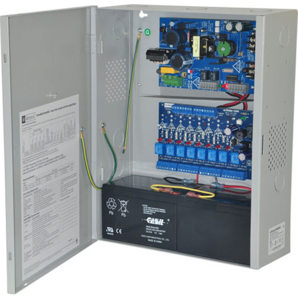 Altronix eFlow4NA8DV Access Power Controller with Power Supply/Charger - 8 PTC Class 2 Relay Outputs - 1