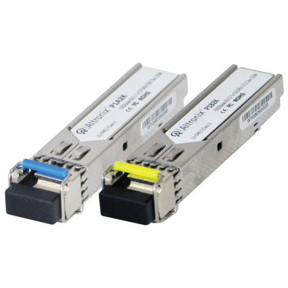 Altronix P1AB2K Small Form-Factor Pluggable (SFP) Single-Mode Transceiver Kit - 1