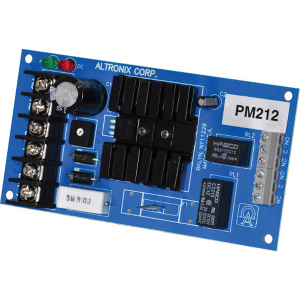 Altronix PM212 Linear Power Supply/Charger - Single Output - 1