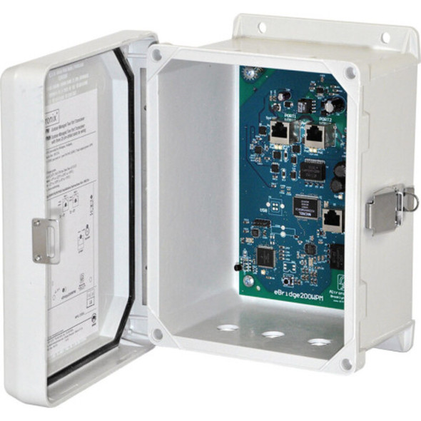 Altronix eBridge200WPMH EoC or Long Range Ethernet 2 Port Transceiver - Outdoor - 1