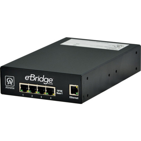Altronix eBridge4PCRX EoC 4 Port Receiver - 25Mbps per port - 1
