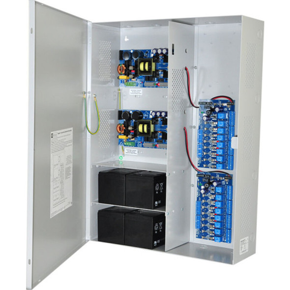 Altronix Maximal77F Access Power Controller with Power Supply/Chargers - 16 Fused Relay Outputs - 1