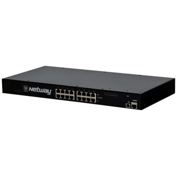 Altronix NetWay8GP 8-Port Managed Hi-PoE Midspan Injector - 60W max per port - 1