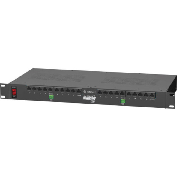 Altronix HubWayLDH16 UTP Active Transceiver Hub - 16 Channel - 1