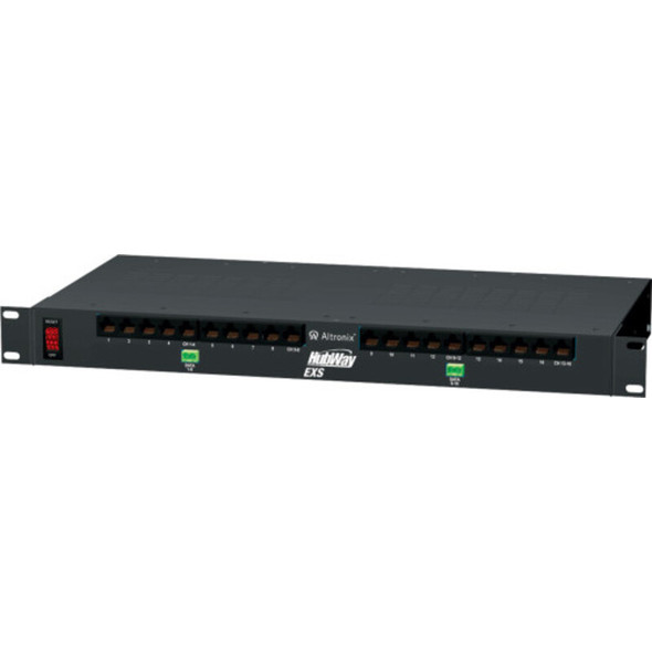 Altronix HubWayEX16S UTP Active Transceiver Hub - 16 Channel - 1