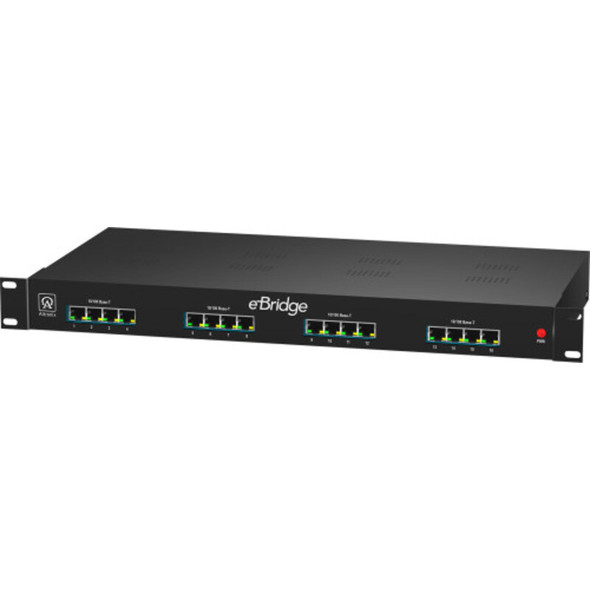 Altronix eBridge16CR EoC 16 Port Receiver, 25Mbps per port - 1
