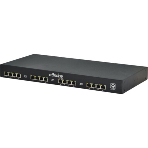 Altronix eBridge16PCRM EoC 16 Port Receiver - 25Mbps per port - 1