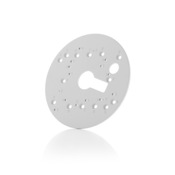 Arecont Vision AV-EBAR-W Round Electrical Box Adapter Plate - 1