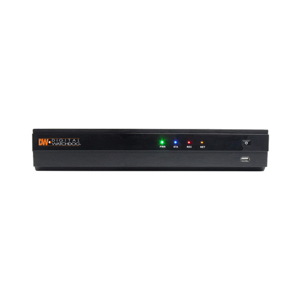 Digital Watchdog DW-VP94P 9 Channel 8MP (4K) NVR, No HDD