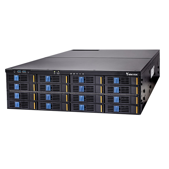 Vivotek NR9682-v2 H.265 16Bay 64 Channel Network Video Recorder - 1