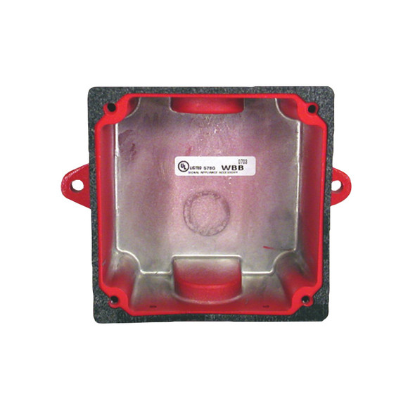 Bosch WBB-R Weather-resistant Back Box, Red - 1