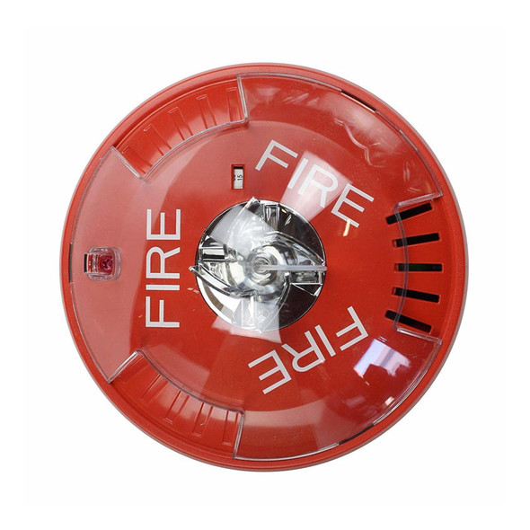 Bosch W-HSRC Ceiling-mount Multi-candela Horn Strobe (two-wire, 12/24 V, red) - 1