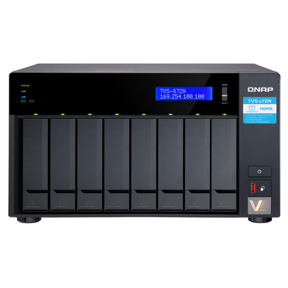 QNAP TVS-873e-8G-US Diskless Professional-grade NAS discontinued