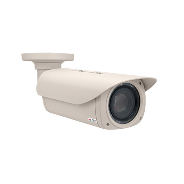 ACTi B419 5MP IR H.265 Outdoor Bullet IP Security Camera with Built-in Microphone and Analytics - 1