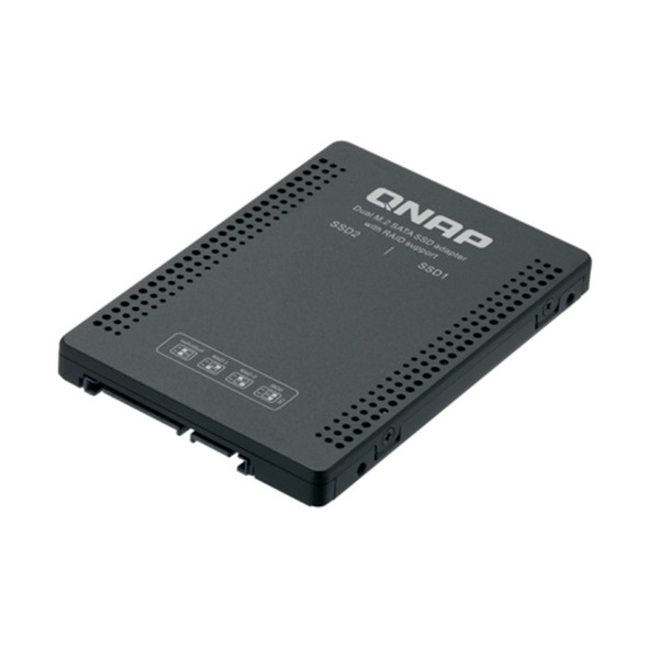 QNAP QDA-A2MAR Dual M.2 SATA SSD to 2.5" SATA adapter with RAID support - 1