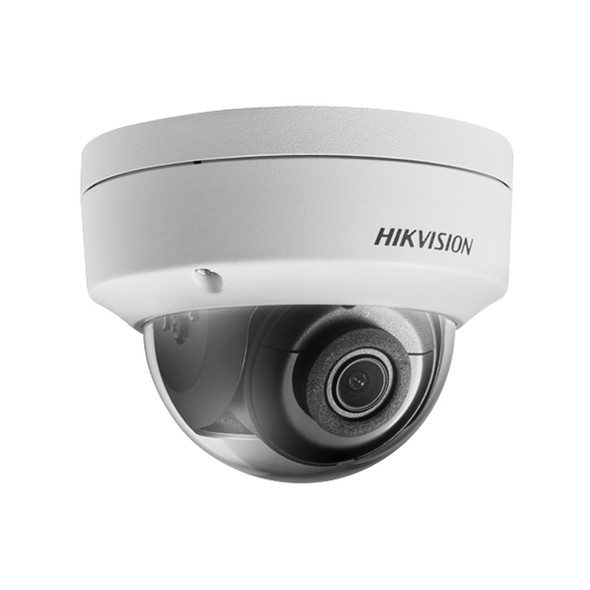 Hikvision DS-2CD2185FWD-IS 8MM 8MP IR H.265 Outdoor 4K Dome IP Security Camera with Audio I/O - 1