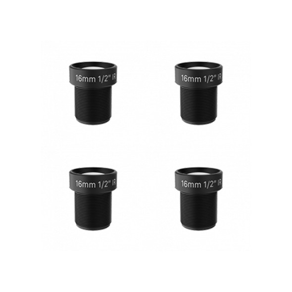 AXIS Security Camera Lens M12 16 mm F1.8, 4 pieces - 01812-001