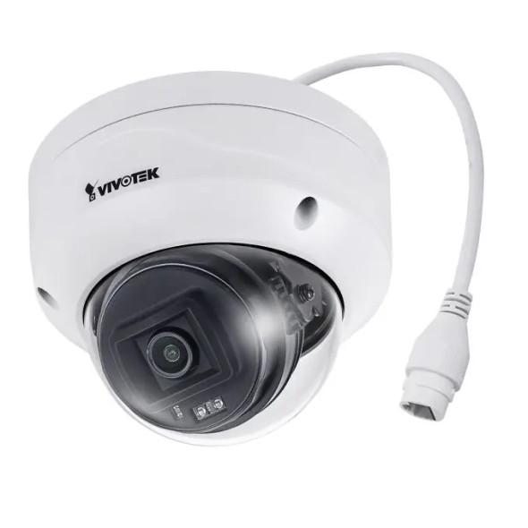 Vivotek FD9380-HF2 5MP Outdoor Dome IP Security Camera with 2.8mm Lens and Built-In IR - 1