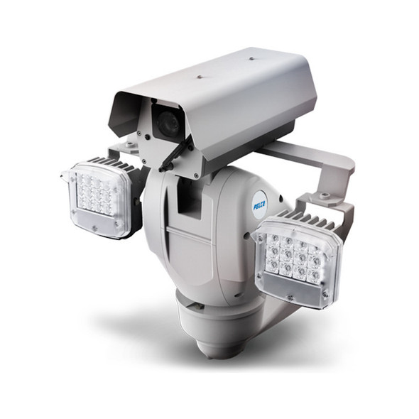 Pelco ES6230-15-R2 2MP PTZ IP Security Camera, 30x Optical Zoom, Wiper, IR, 100 to 240 VAC - 1