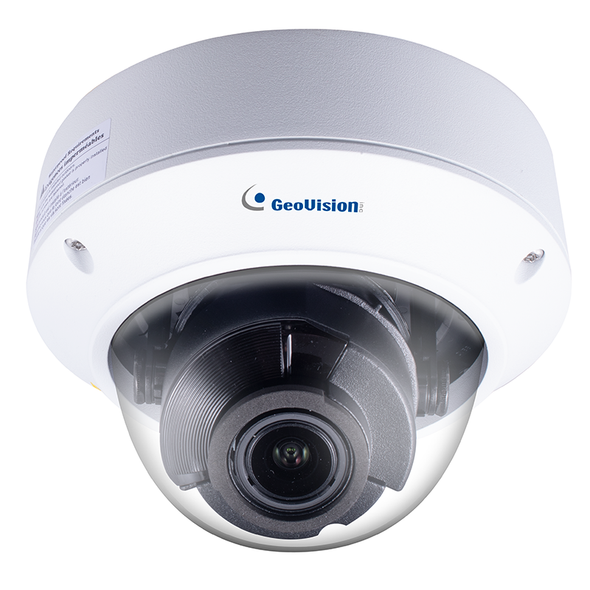 Geovision GV-TVD4700 4MP IR H.265 Outdoor Dome IP Security Camera, 2.8~12mm Varifocal Lens - 1