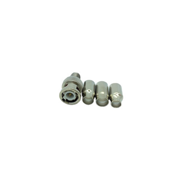 W Box Technologies 0E-BNCCRIMPC BNC Plug Crimp, 50 OHM,100-pieces - 1