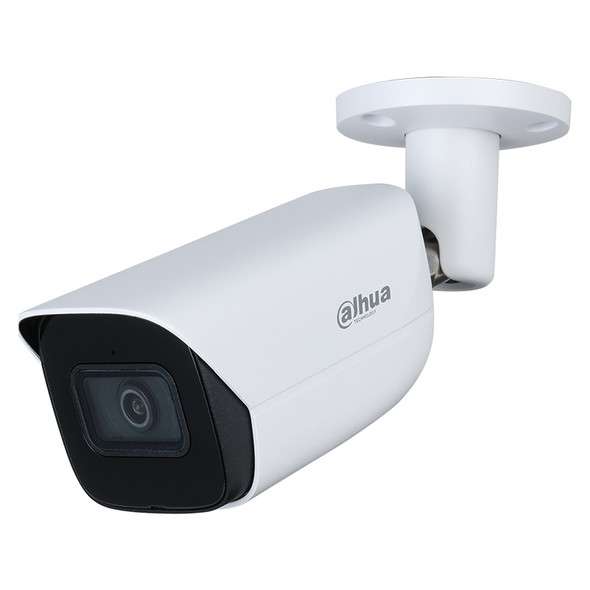 Dahua N43AB52 4MP Night Vision Bullet IP Security Camera with Starlight, Built-in Microphone, H.265+, Arctic - 1