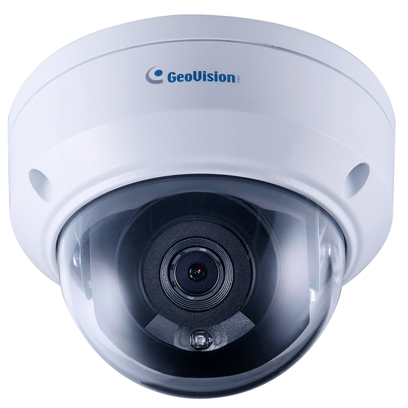 Geovision GV-TDR4703-2F 4MP Night Vision H.265 Outdoor Dome IP Security Camera with 2.8mm Fixed Lens