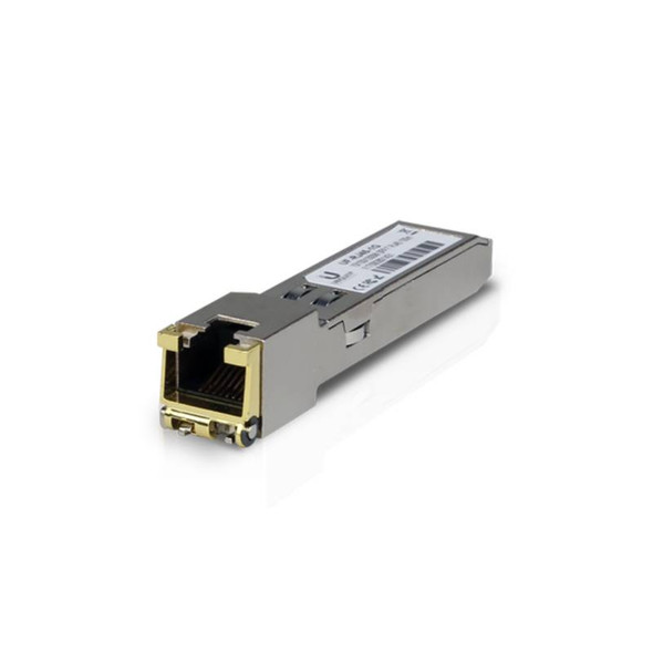 Ubiquiti UF-RJ45-10G RJ45 to SFP Transceiver Module - Connect copper Ethernet cables to SFP ports,  speeds of up to 10Gbps