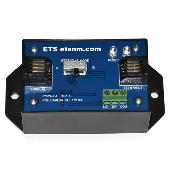 ETS PCKS-EA PoE IP Camera/Device Kill Switch - 1 ETS PCKS-EA PoE IP Camera/Device Kill Switch - 1
